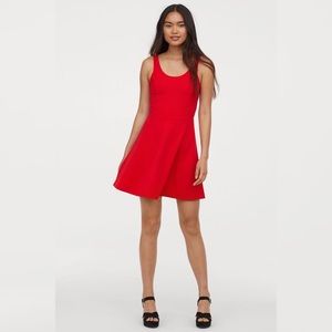H&M Sleeveless Red Dress